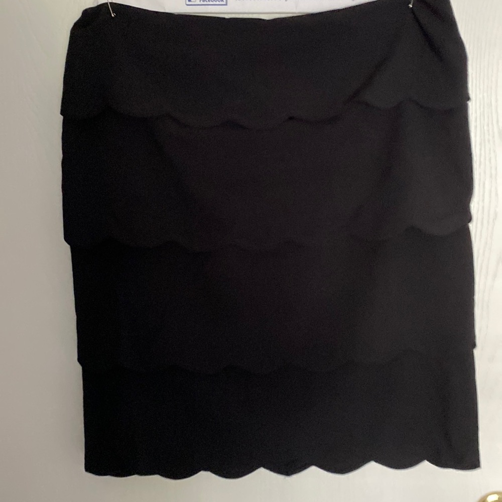 Black Ruffle skirt